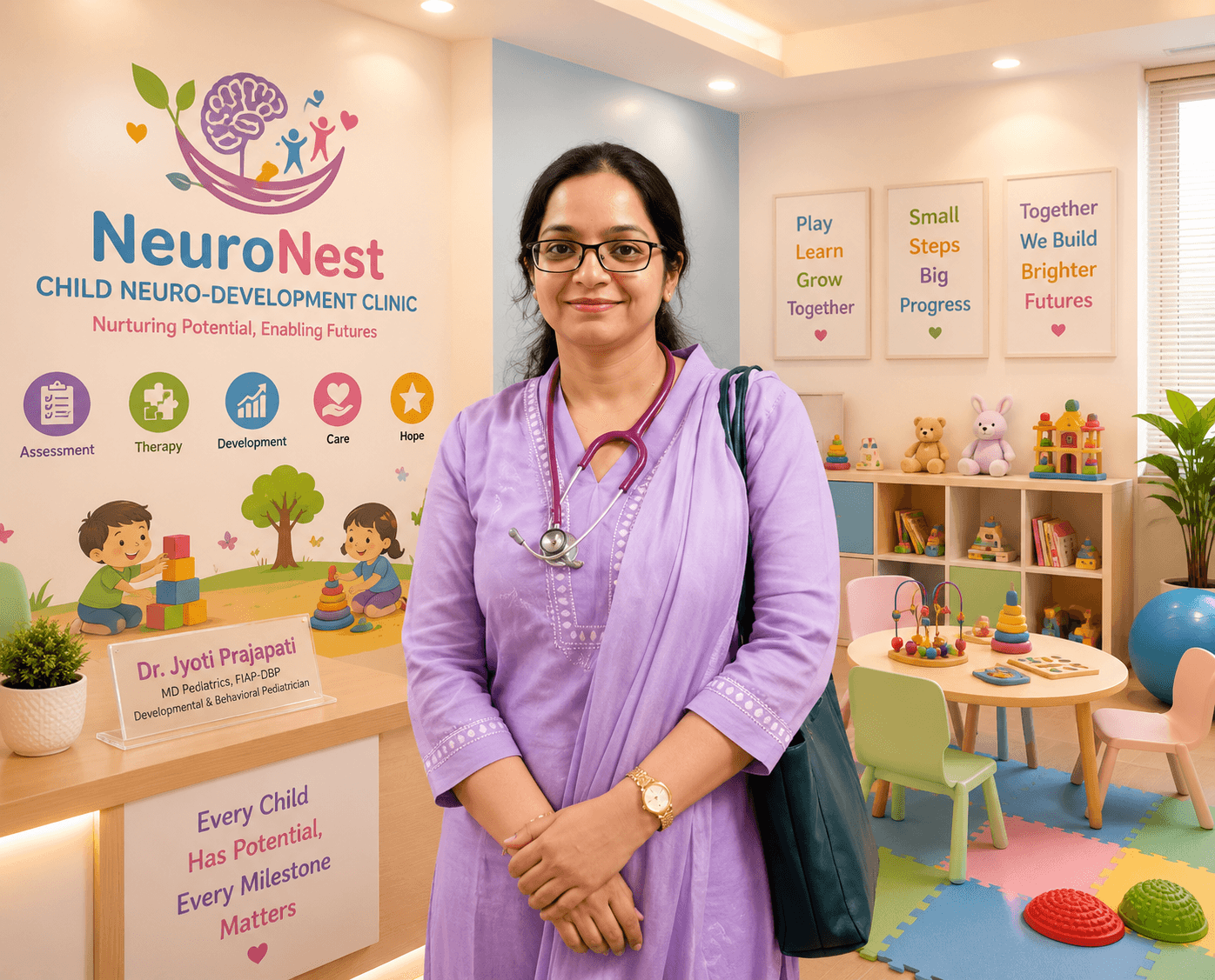 Portrait of Dr. Jyoti Prajapati